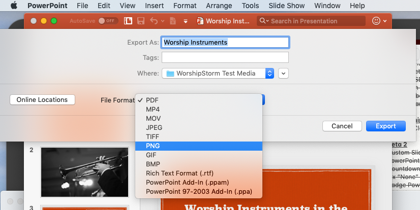 How To Change Export Resolution Of Powerpoint Slide For Mac